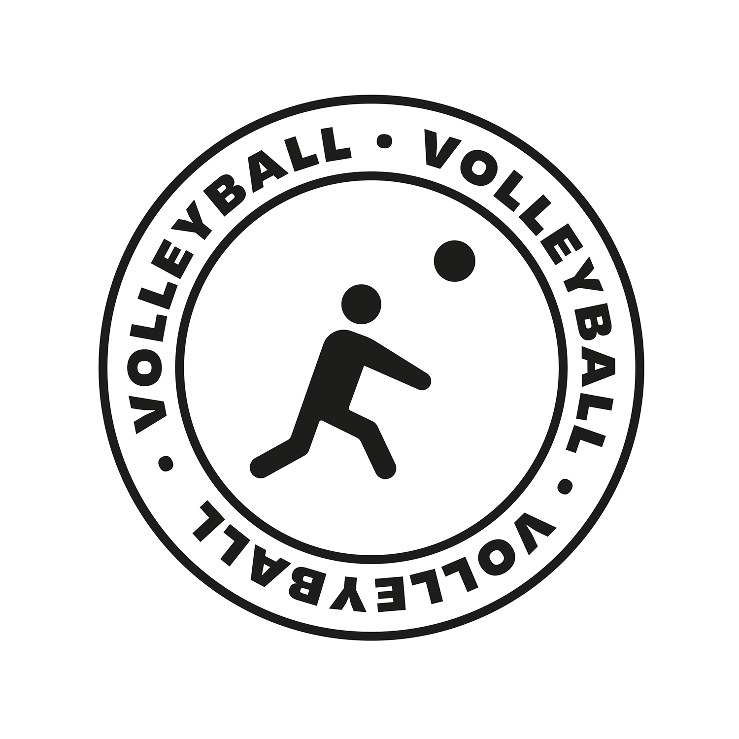 EARLY OUTS Caps Volleyball Sports Icon